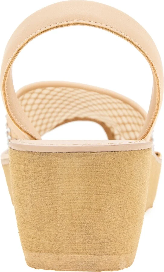Kenneth Cole Reaction Women's Fine Glass Mesh Wedge Sandals - Image 8