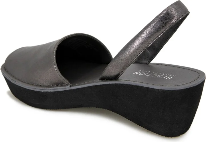 Kenneth Cole Reaction Women's Fine Glass Wedge Sandals - Image 8