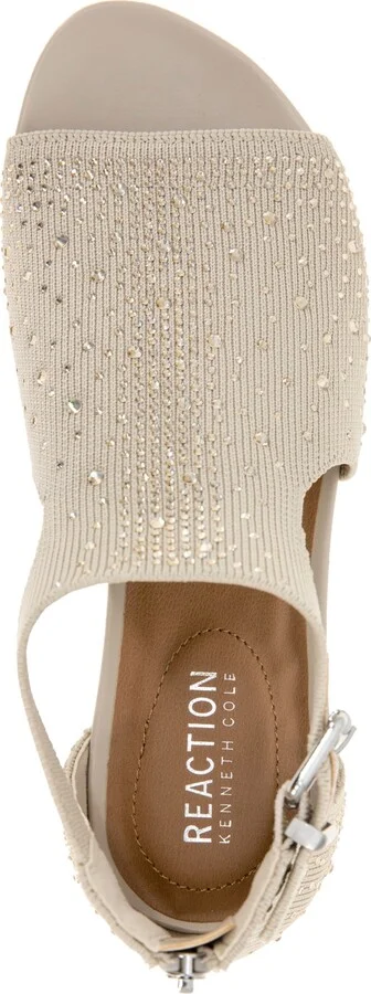 Kenneth Cole Reaction Women's Gail Stretch Wedge Sandals - Image 4
