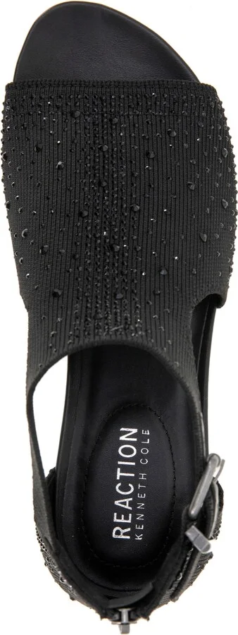Kenneth Cole Reaction Women's Gail Stretch Wedge Sandals - Image 9
