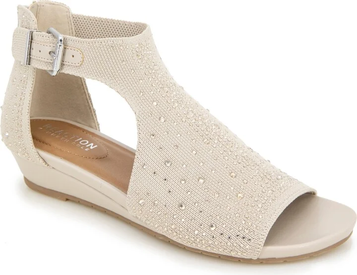 Kenneth Cole Reaction Women's Gail Stretch Wedge Sandals