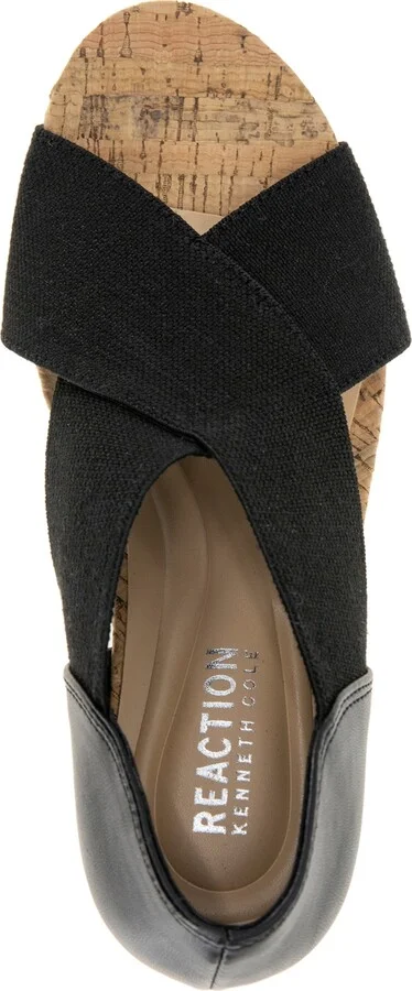 Kenneth Cole Reaction Women's Gelena Stretch Wedge Sandals - Image 4