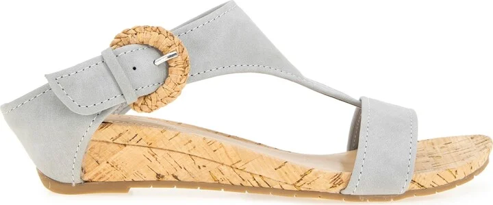 Kenneth Cole Reaction Women's Great Buckle Wedge Sandals - Image 2