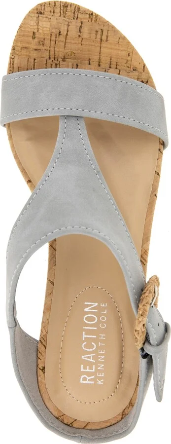 Kenneth Cole Reaction Women's Great Buckle Wedge Sandals - Image 4