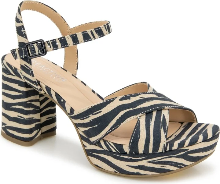 Kenneth Cole Reaction Women's Reeva Platform Heeled Dress Sandals