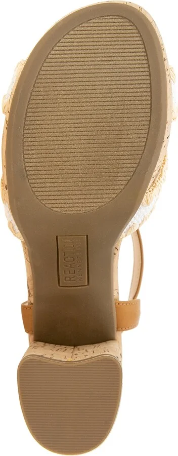 Kenneth Cole Reaction Women's Reeva Raffia Platform Dress Sandals - Image 5
