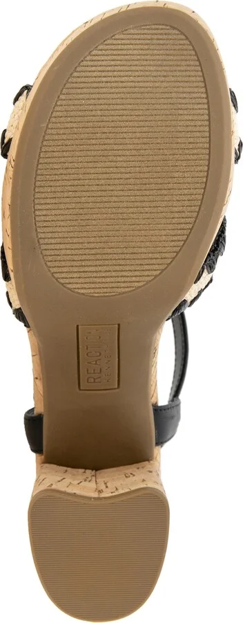 Kenneth Cole Reaction Women's Reeva Raffia Platform Dress Sandals - Image 10