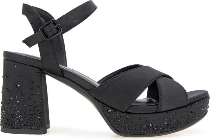 Kenneth Cole Reaction Women's Reeva Silk Platform Sandals - Image 2