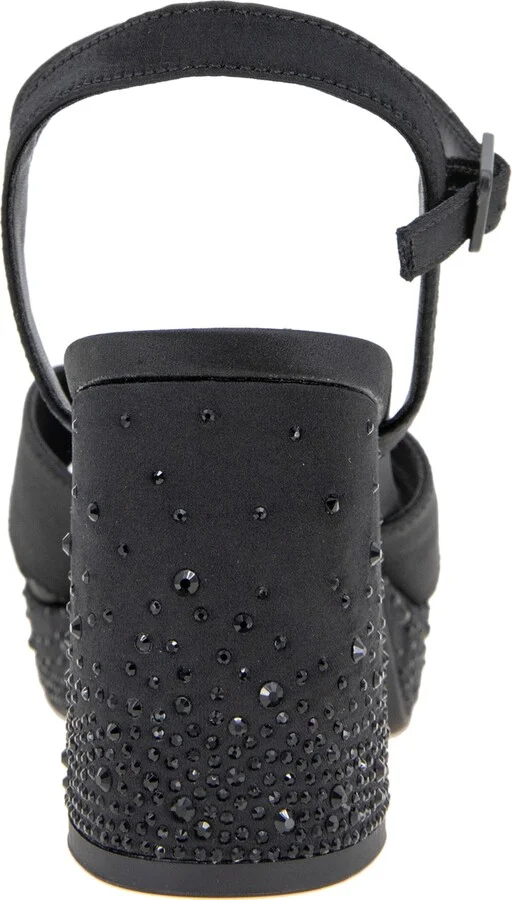 Kenneth Cole Reaction Women's Reeva Silk Platform Sandals - Image 3