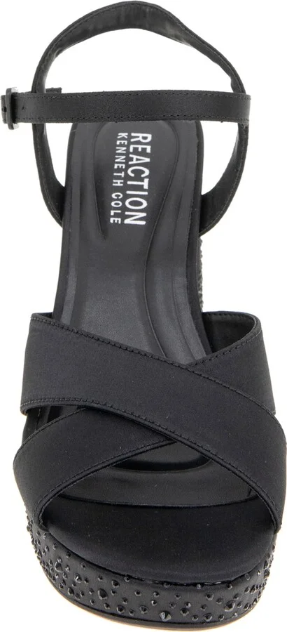 Kenneth Cole Reaction Women's Reeva Silk Platform Sandals - Image 6