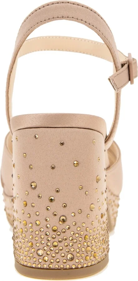 Kenneth Cole Reaction Women's Reeva Silk Platform Sandals - Image 8