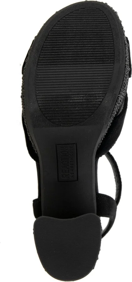 Kenneth Cole Reaction Women's Reeva Velvet Platform Dress Sandals - Image 5