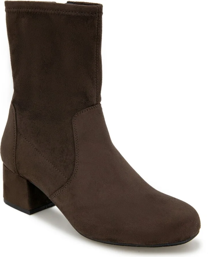 Kenneth Cole Reaction Women's Road Stretch Block Heel Booties