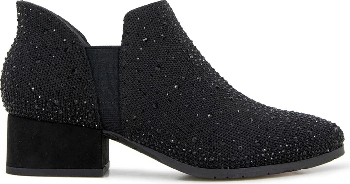 Kenneth Cole Reaction Women's Side Ez Knit Slip-On Booties - Image 2