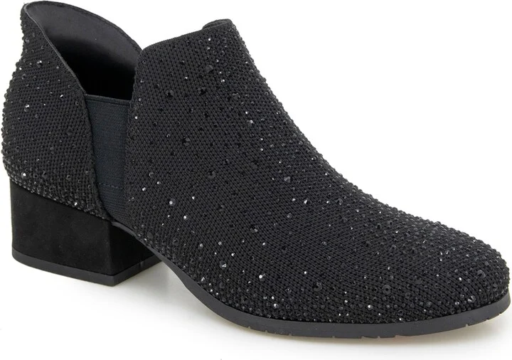 Kenneth Cole Reaction Women's Side Ez Knit Slip-On Booties