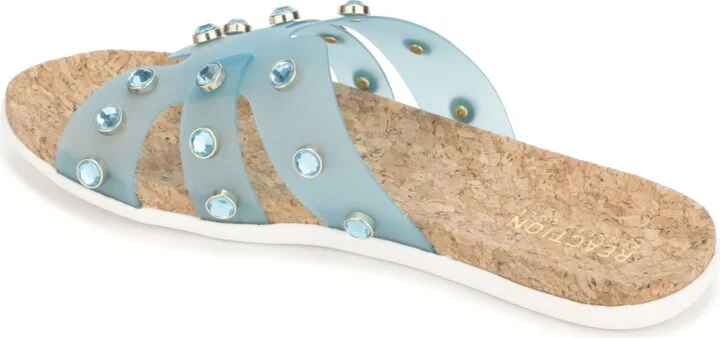 Kenneth Cole Reaction Women's Slim H Band Stud Sandals - Image 6