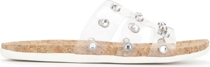 Kenneth Cole Reaction Women's Slim H Band Stud Sandals - Image 7