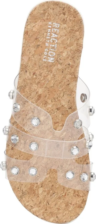 Kenneth Cole Reaction Women's Slim H Band Stud Sandals - Image 9