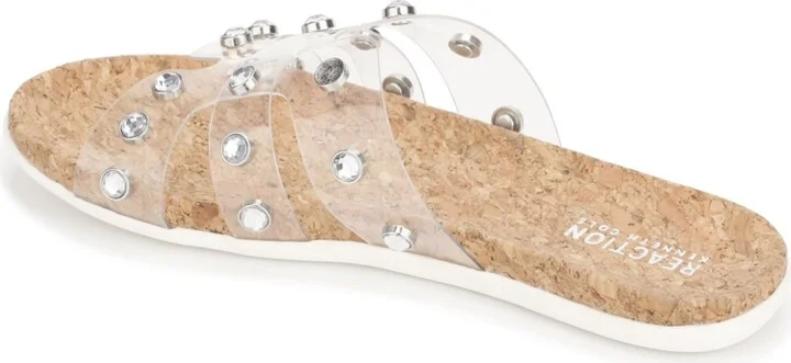 Kenneth Cole Reaction Women's Slim H Band Stud Sandals - Image 11