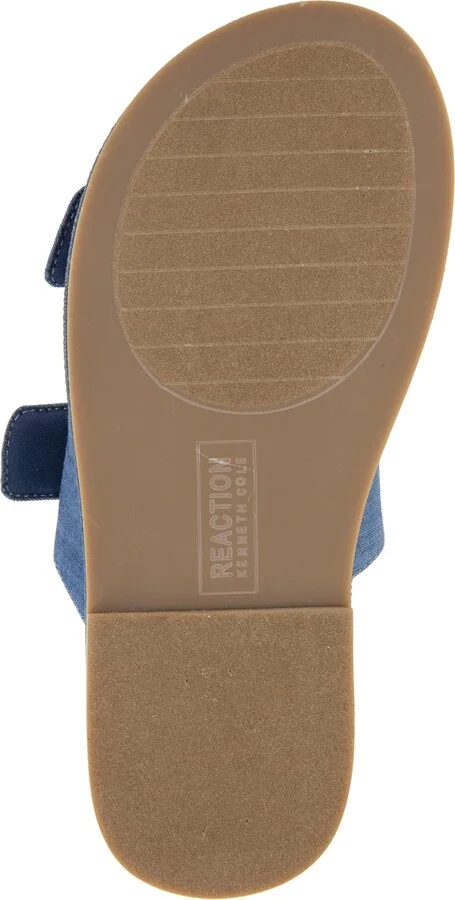 Kenneth Cole Reaction Women's Sydney Two Band Jewel Buckle Flat Sandals - Image 5