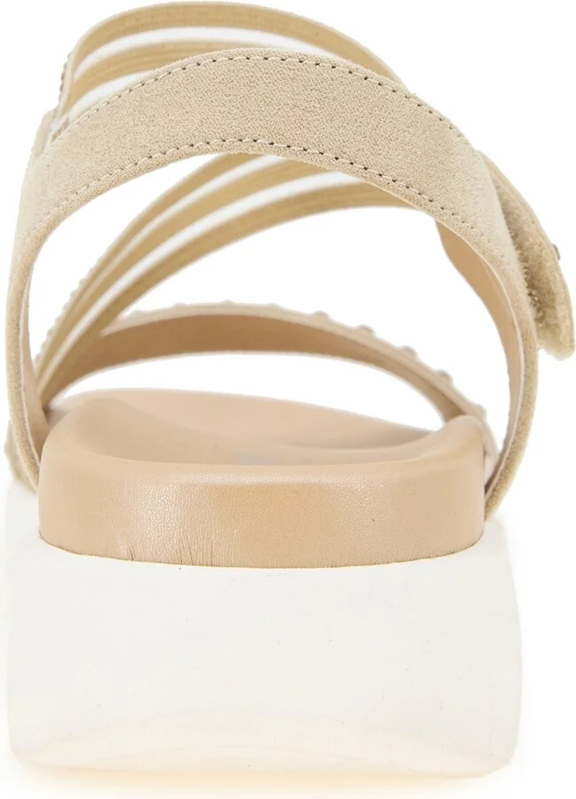 Kenneth Cole Reaction Women's Taryn Asymmetrical Slingback Jeweled Wedge Sandals - Image 3