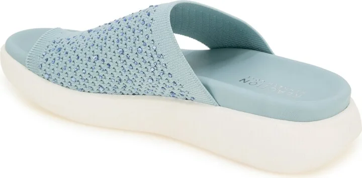 Kenneth Cole Reaction Women's Teffi Knit Round Toe Flat Sandals - Image 11