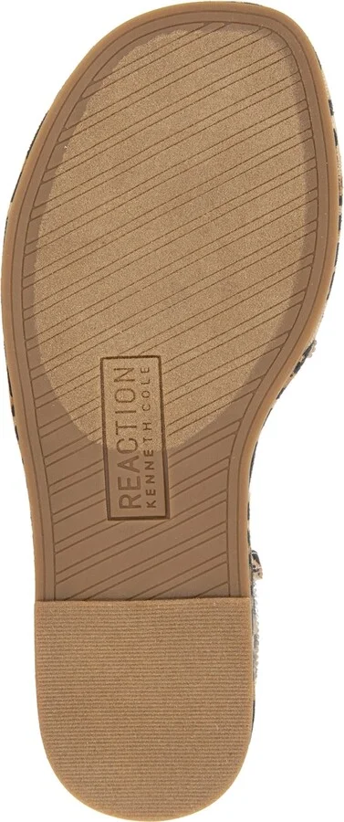 Kenneth Cole Reaction Women's Waltz Strappy Square Toe Flat Sandals - Image 10