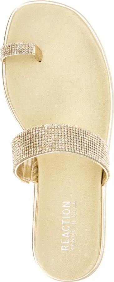 Kenneth Cole Reaction Women's Wilfred Toe Loop Flat Sandals - Image 4