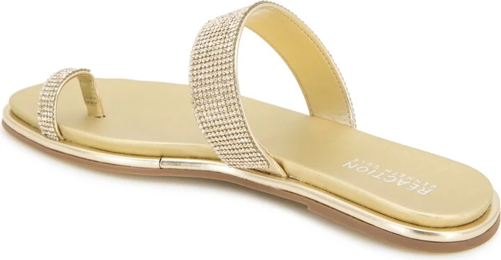 Kenneth Cole Reaction Women's Wilfred Toe Loop Flat Sandals - Image 6