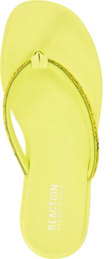 Kenneth Cole Reaction Women's Wynwood Crystal Strap Flat Sandals - Image 4