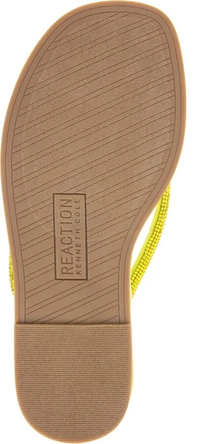 Kenneth Cole Reaction Women's Wynwood Crystal Strap Flat Sandals - Image 5
