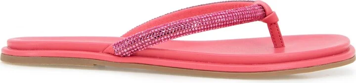 Kenneth Cole Reaction Women's Wynwood Crystal Strap Flat Sandals - Image 7