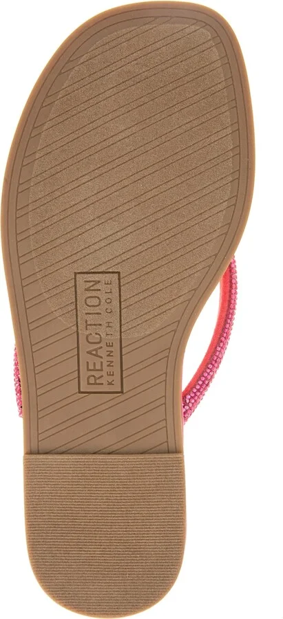 Kenneth Cole Reaction Women's Wynwood Crystal Strap Flat Sandals - Image 10