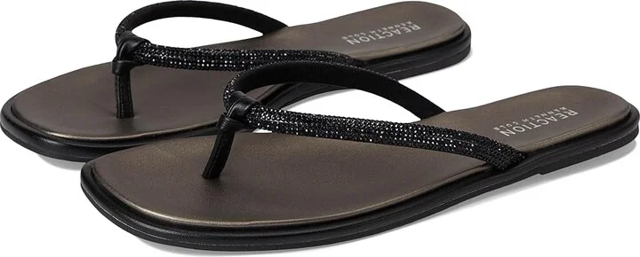 Kenneth Cole Reaction Wynwood Women's Sandals Black : 7.5 M, Faux Leather