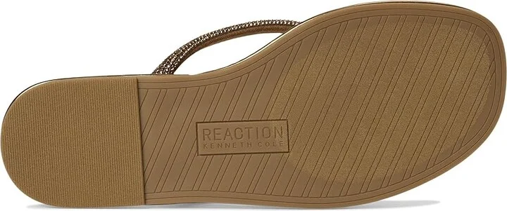 Kenneth Cole Reaction Wynwood Women's Sandals Bronze : 5.5 M, Faux Leather - Image 3