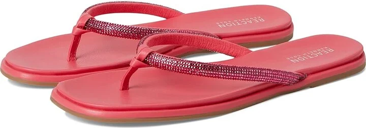 Kenneth Cole Reaction Wynwood Women's Sandals Geranium : 6.5 M, Faux Leather