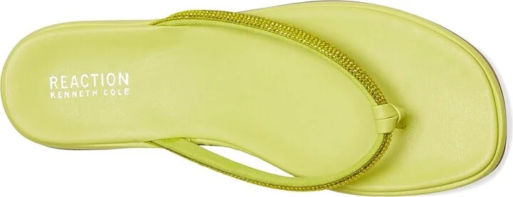 Kenneth Cole Reaction Wynwood Women's Sandals Limeade : 5.5 M, Faux Leather - Image 2