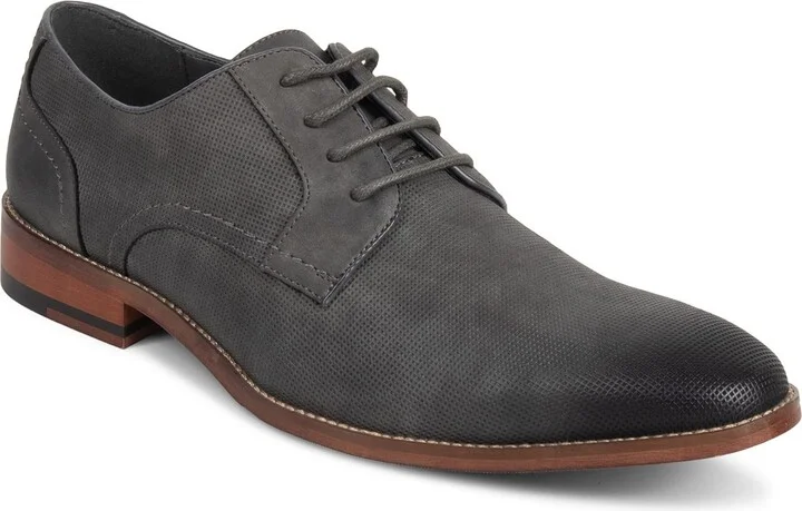 Kenneth Cole Single Monk Strap Loafer Unlisted Mens Dress Shoes Cheer Buck Classic Cap-Toe Lace-Up Memory Foam Insole