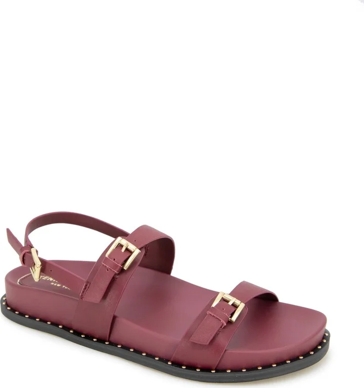 Dark Red Leather