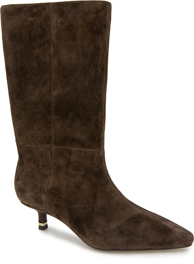 Kenneth Cole Women's Meryl Pointed Toe Kitten Heel Ankle Boots