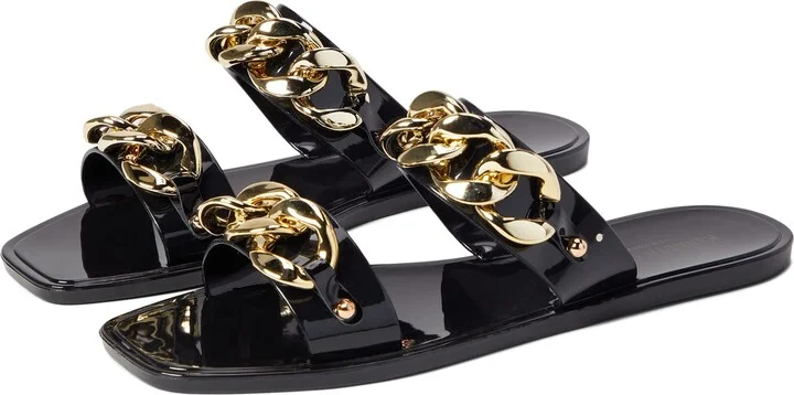 Kenneth Cole Women's Naveen Chain Jelly Flatform Slide Sandal