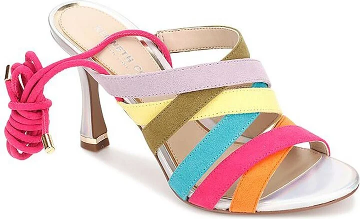 Kenneth Cole Women's Women's Blanche 85 X Band Wrap Heeled Sandal