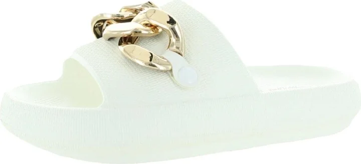 Kenneth Cole Women's Women's Mello Eva Chain Sandal Slide