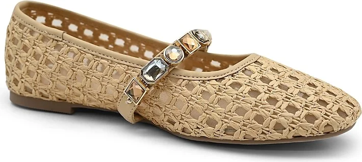 Kenneth Cole Women's Zeta Embellished Flats
