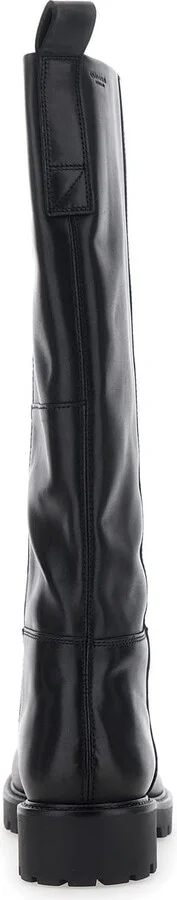 'kenova' Black Knee High Boots In Leather Woman - Image 4