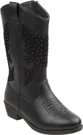 black rhinestone
