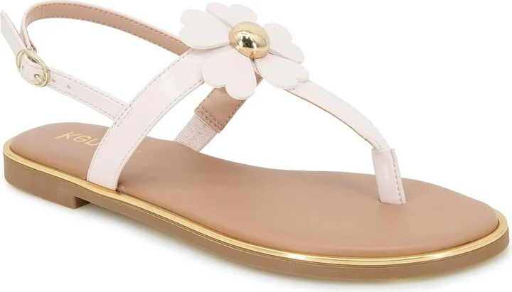 Kensie Women's Maeve Flat Sandal