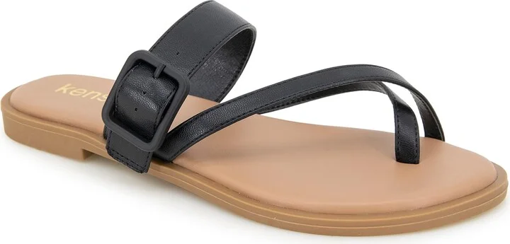 Kensie Women's Mandi Flat Sandal