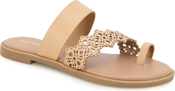 Kensie Women's Marianna Flat Sandal