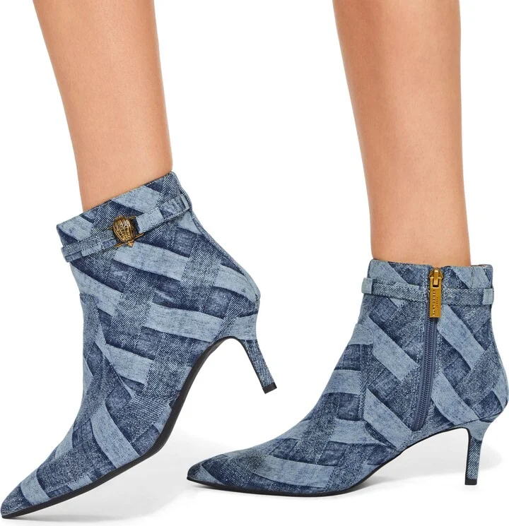 Kensington Denim Flexi Pointed Toe Bootie - Image 2